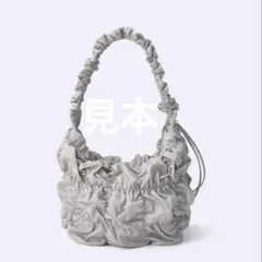 【美品】GU ギャザーショルダーバッグ