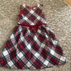 H&M L.O.G.G. チェック柄 ワンピース US 7-8Y