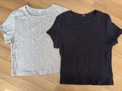 GU Mサイズ 半袖Tシャツ 2枚セット