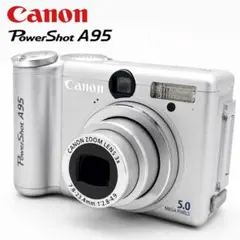 Canon PowerShot A95 500万画素 可動液晶 美品 動作品のサムネイル