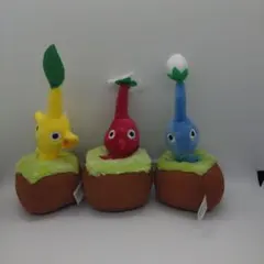 ピクミン 引っこ抜きぬいぐるみマスコット セット