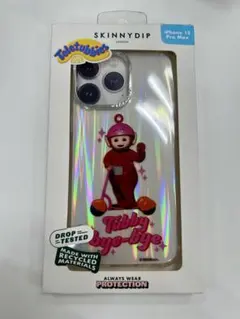 スキニーディップ　iPhone15proMaxケース　テレタビーズ《ポー》