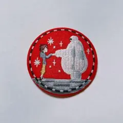 ディズニー　刺繍缶バッジ　ベイマックス