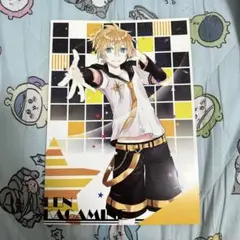 【鏡音レン】初音ミク8th anniversary フェア 特典 A4