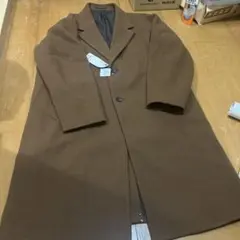 GU メルトンチェスターコート ブラウン Mサイズ