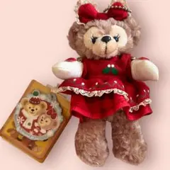 ディズニー クリスマス ぬいぐるみバッジ シェリーメイ ぬいば