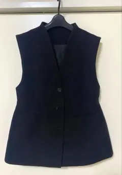 machatt ノーカラーベスト MACHATT ブラック ノーカラーベスト machatt ノーカラーベスト