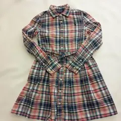 POLO RALPH LAUREN 長袖ワンピース マルチカラー
