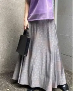 美品【AMERI】アメリ　CHIARA MODEST FLARE SKIRT　S