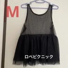 ロペピクニック　インナーキャミソール　黒　Mのサムネイル