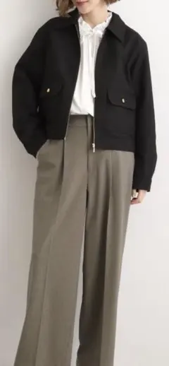 期間限定値下げ☆黒 ジャケットのサムネイル