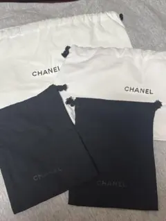 CHANEL 巾着袋 4個セット
