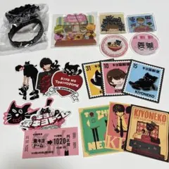 キヨくじ 東キヨドーム シャカシャカアクキー アクリルバッジ ステッカー