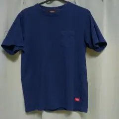 Dickies ネイビー Tシャツ ポケット付き