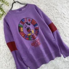 USA製 80s ディズニー エピコット ミッキー スウェットトレーナー L