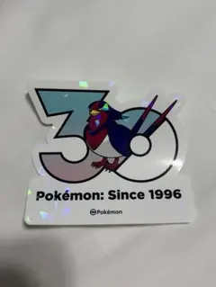 オオスバメ ポケモン30周年ソンス シール 聖水ポップアップpopup