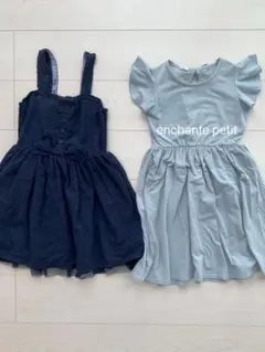 夏物　ワンピース　半袖トップス  5点セット