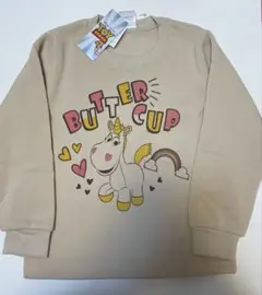 新品　トイストーリー　バターカップ 裏起毛トレーナー　120センチ