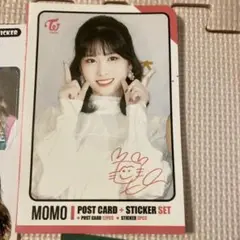 MOMO ポストカード+ステッカーセット