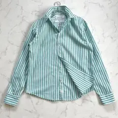 Frank & Eileen ストライプシャツコットン S ゆったり SUNNYのサムネイル