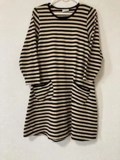 マリメッコ　ボーダーワンピース　サイズ160