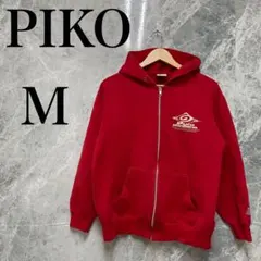 PIKO メンズ M 赤 パーカー ストリート ヴィンテージ