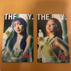 HANA ボディメンテ トレカ ジス JISOO チカ CHIKA 2枚セット