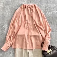 トゥモローランド ボールジィ　春色　華やか　ブラウス　プルオーバー