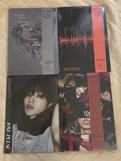 treasure ジフン　LOVE PULSE アルバム　まとめ売り