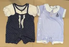 ロンパース　２枚セット　60〜70cm