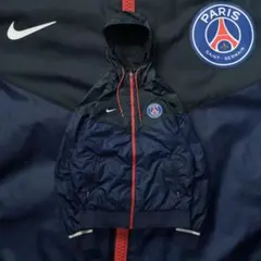 NIKE パリサンジェルマン ウィンドランナー ナイロンジャケット バイカラー