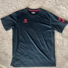 hummel 黒 ショートスリーブ Tシャツ