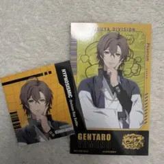 ヒプノシスマイク ららぽーと　特典カード　ステッカー　夢野幻太郎