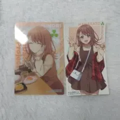 プロセカ 花里みのり スシローコラボ アクリルカード シール