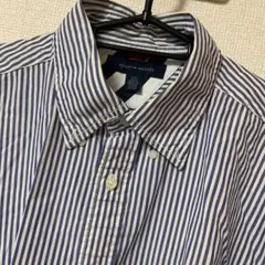 tommy hilfiger ストライプ　ワイシャツ