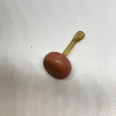 042918 アンティーク　金工　赤珊風　玉　かんざし