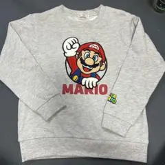 新品　スーパーマリオ　トレーナー　130センチ