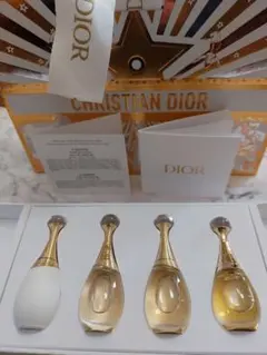 Dior ディオール ノベルティー 香水4本セット ジャドール ショッパー付