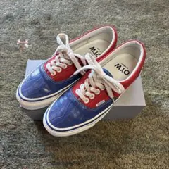 VANS OTW Era 95 Vibram Navy Red Patent