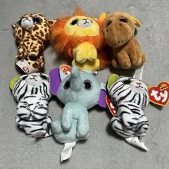 ty ぬいぐるみ ハッピーセット 他 10体セット ty 動物 ミニ ぬいぐるみ