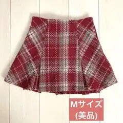GRL♡インパン裏地付きツイードプリーツミニスカート [tu1428]