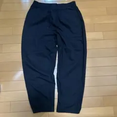 ネイビー イージーパンツ ゴムウエスト