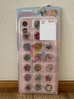 日焼けサンリオ キラコロ　おはじきシール