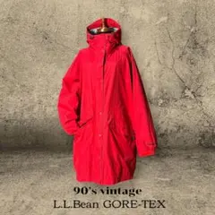 L.L.Bean GORE-TEX マウンテンパーカー 赤 メンズL〜XL相当