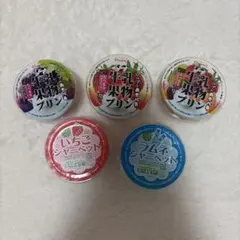 スクイーズ 水系 レア ごろっと果物ゼリー 牛乳果物プリン セット