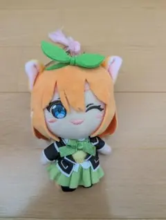 【限定品】五等分の花嫁 中野四葉 ぬいぐるみ マスコット プライズ アニメ 猫耳
