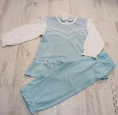 ディズニープリンセスアナ雪なりきりパジャマ　80cm 未使用タグ付き　おんなのこ