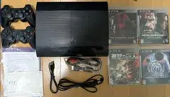 PlayStation 3 本体 + コントローラー2個 + ゲーム4本　セット