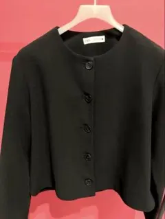 ZARA ノーカラージャケットのサムネイル