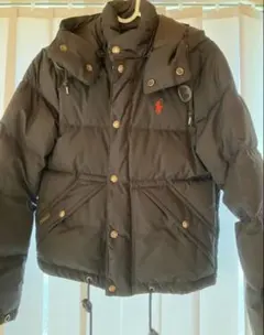 ポロ・ラルフ・ローレン 紺ダウンジャケット